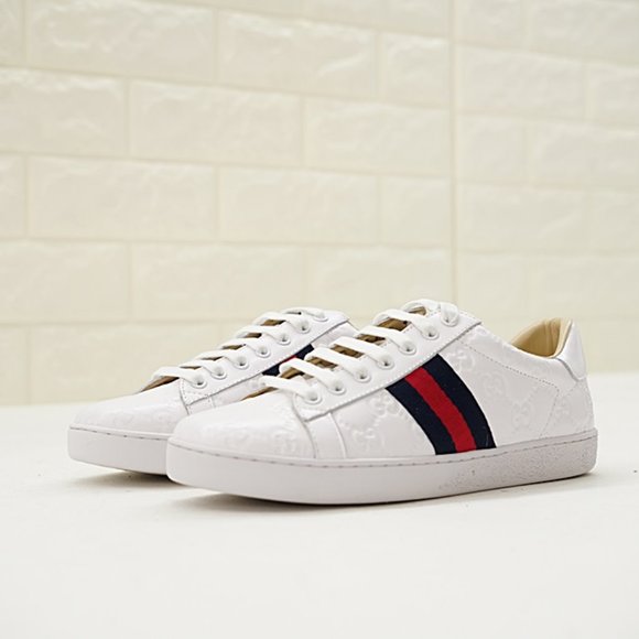 newgUCCI LEATHER CASUAL SHOES FOR WOMEN